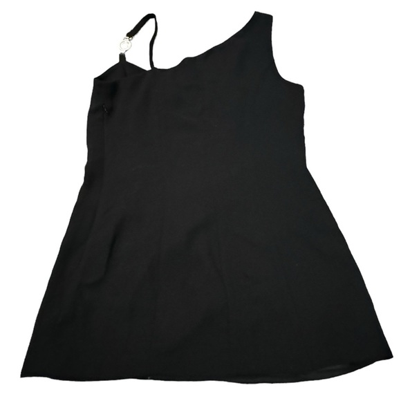 Gorgeous EUC Black Hugo Buscati Vintage Designer 90s Sz 8 Versace Vibes top - Picture 4 of 7